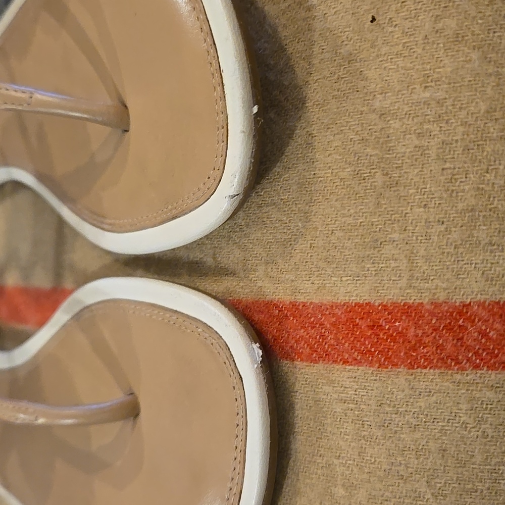 Tory Burch Miller Fringe T Strap Sandal Sz 10M - Picture 7 of 7